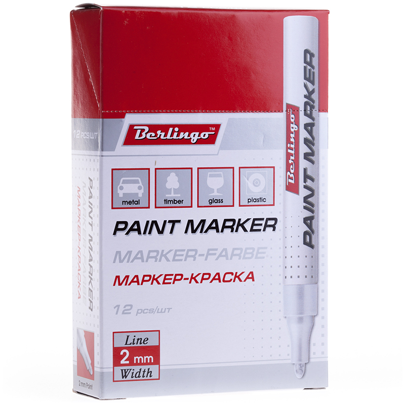 Маркер белый